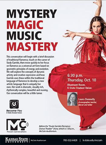 Mystery Magic Music Mastery -- McCain Conversations postcard