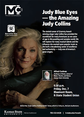 Judy Collins -- McCain Conversation postcard