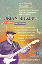 Brian Setzer: Hot Jazz, Cool Guitar!